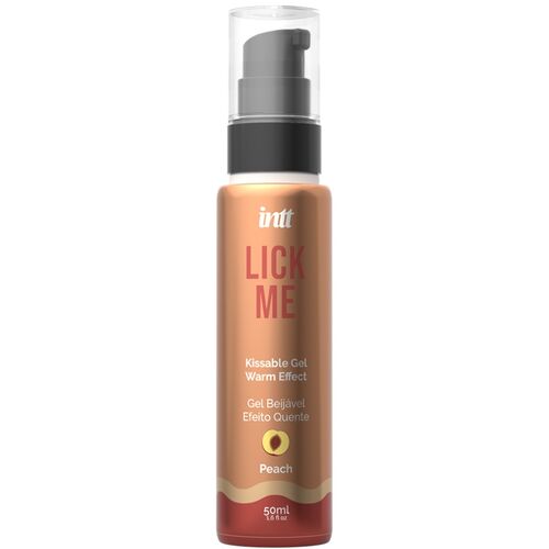 INTT – LICK ME Peach Essbares Gel mit Wärmeeffekt  Love-union.de